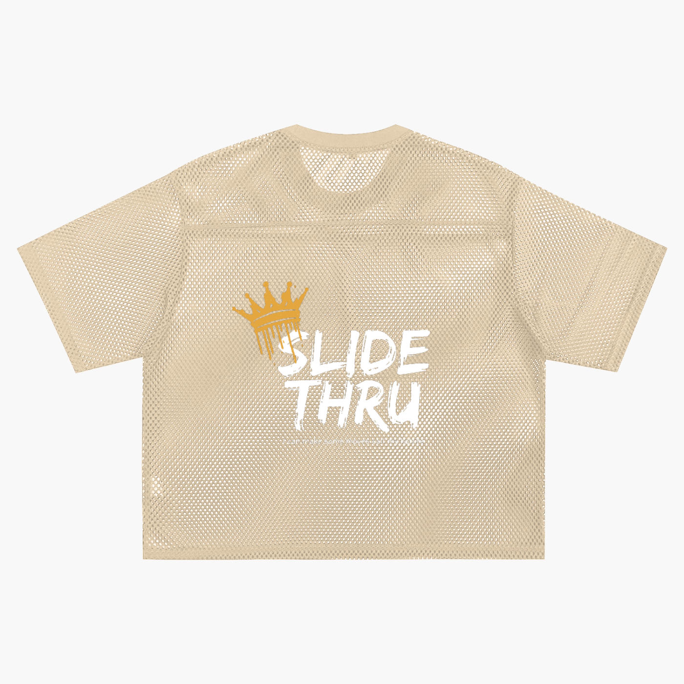 See-through Boxy Net T-Shirt