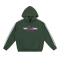 Side Stripe Drop-Shoulder Hoodie