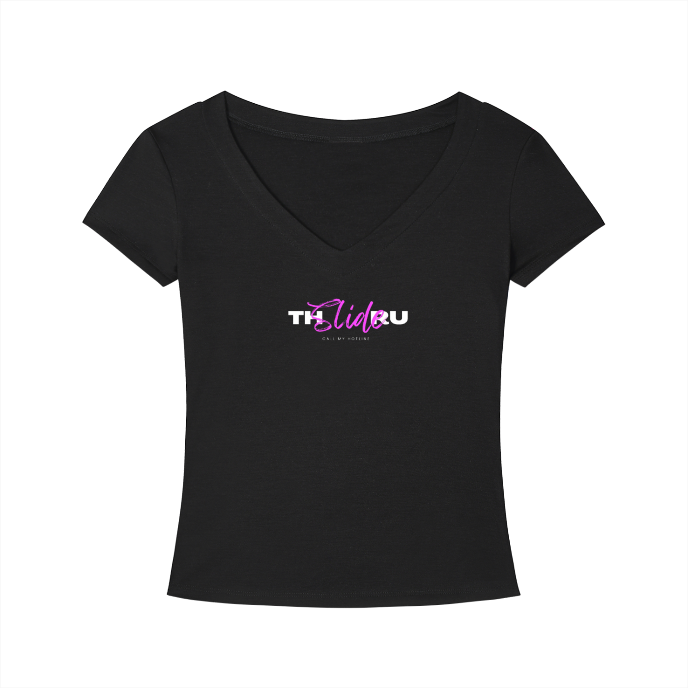 Tencel Slim Fit V-Neck T-Shirt