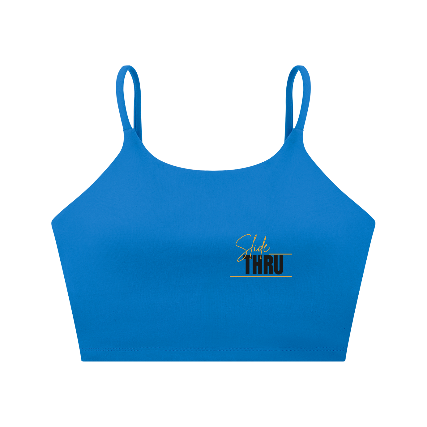 Spaghetti Strap Yoga Sports Bra