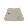 High-Waist Pocketed A-Line Skirt
