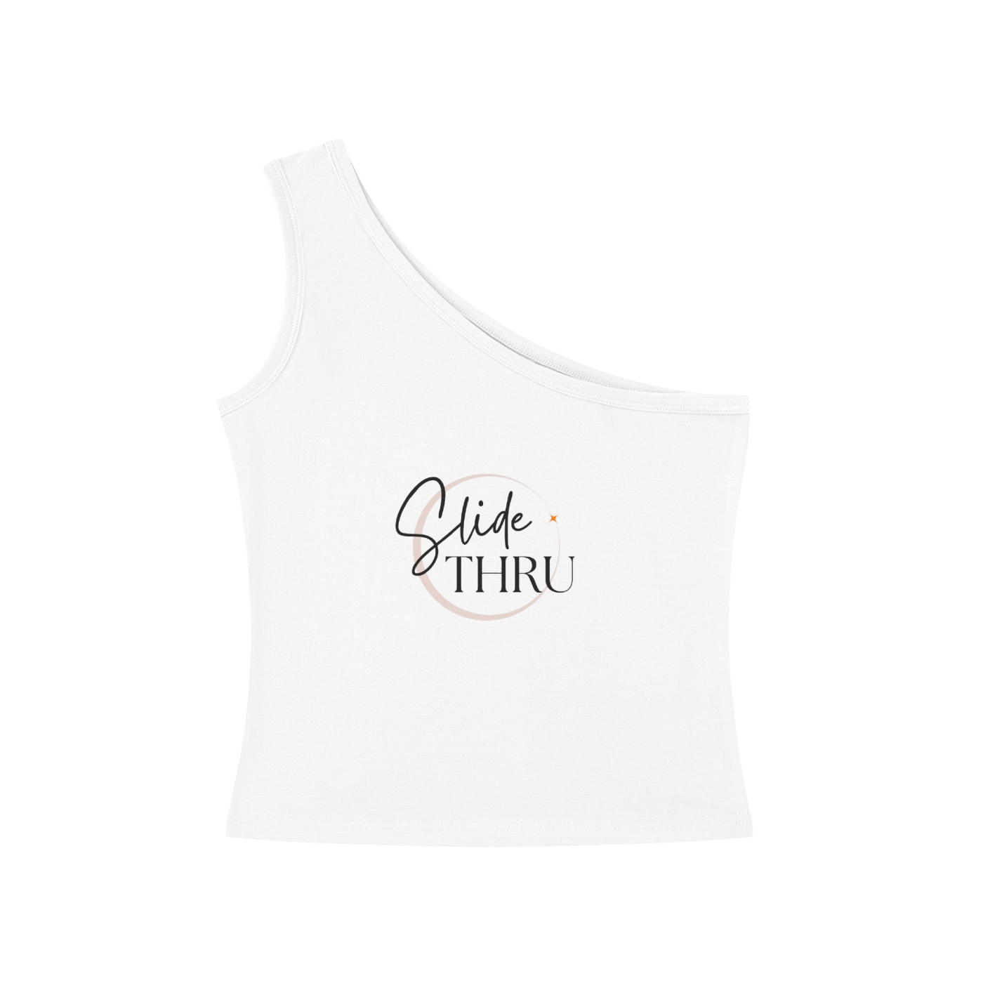 Women's One-Shoulder Crop T-Shirt