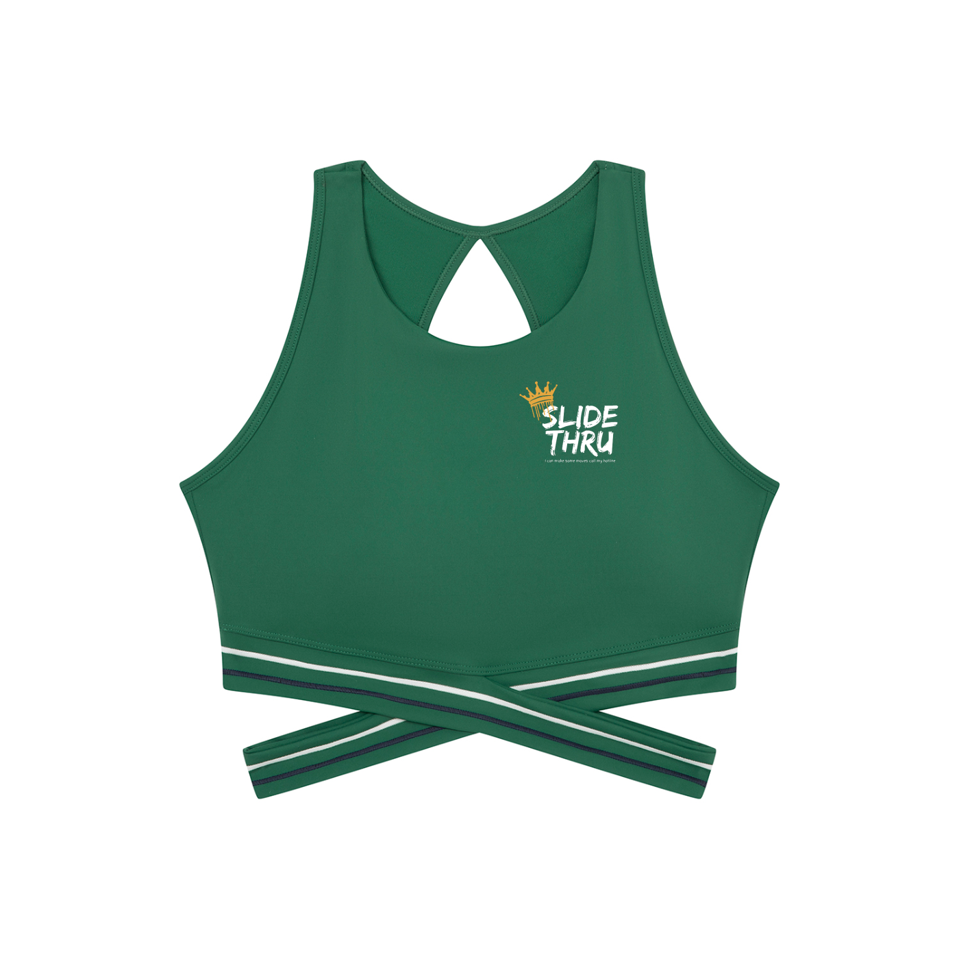 Women’s Criss-Cross Band Sports Bra