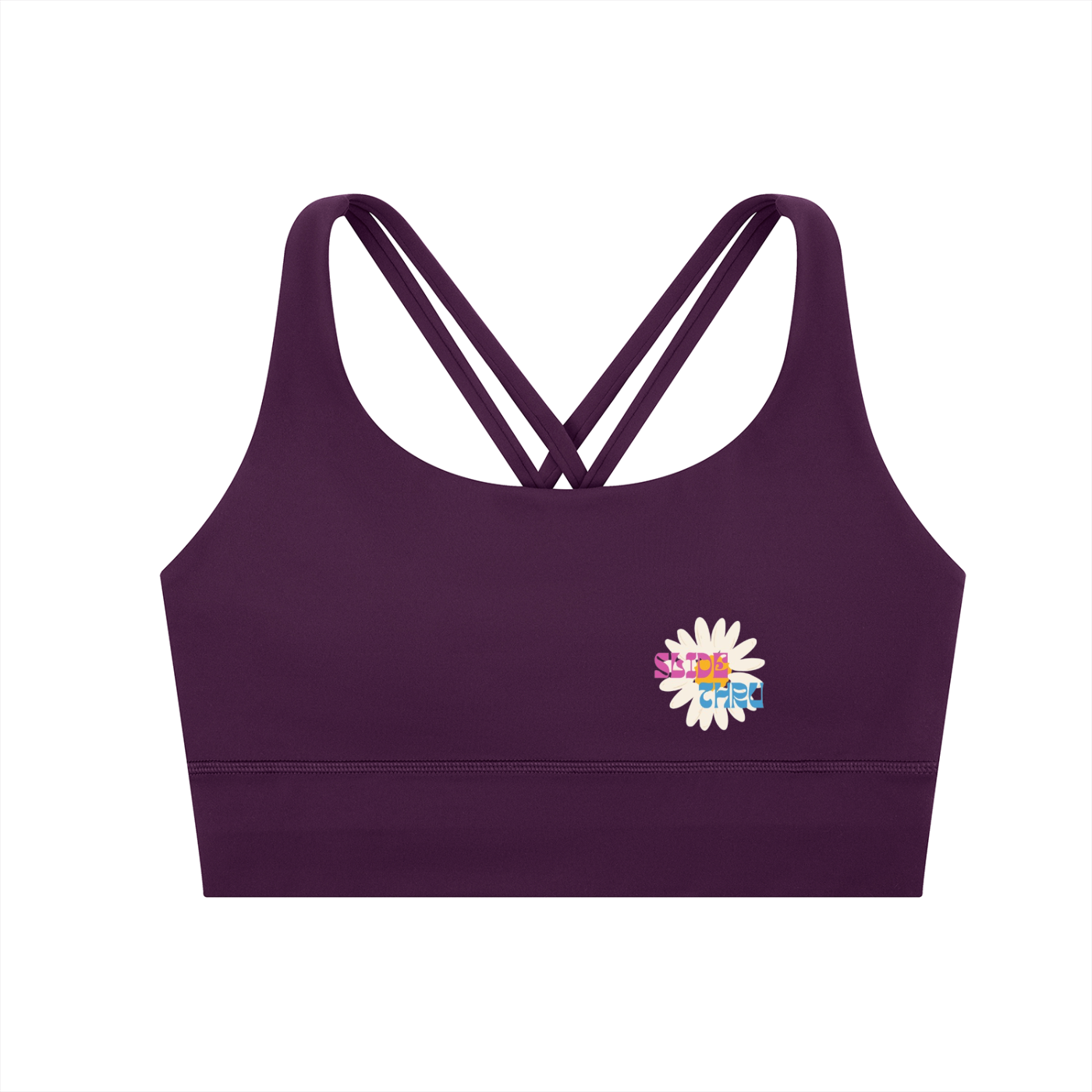 Strappy Criss-Cross Sports Bra