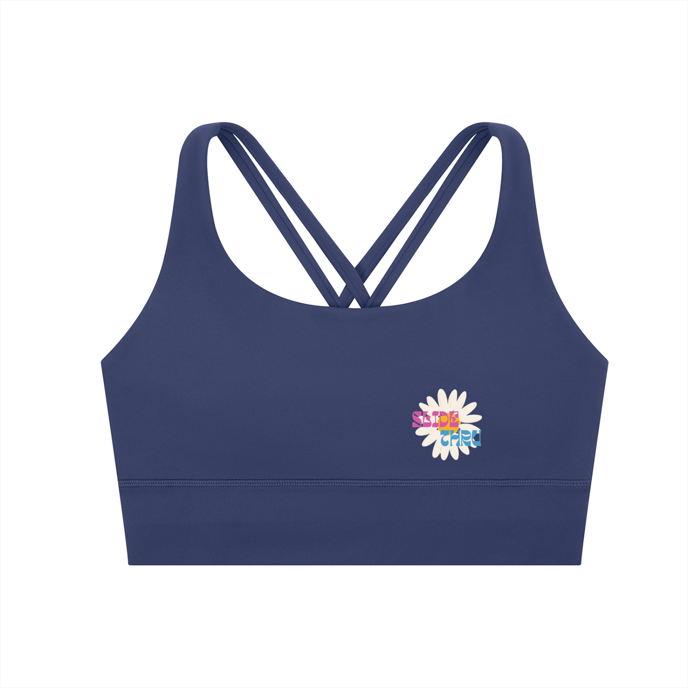 Strappy Criss-Cross Sports Bra