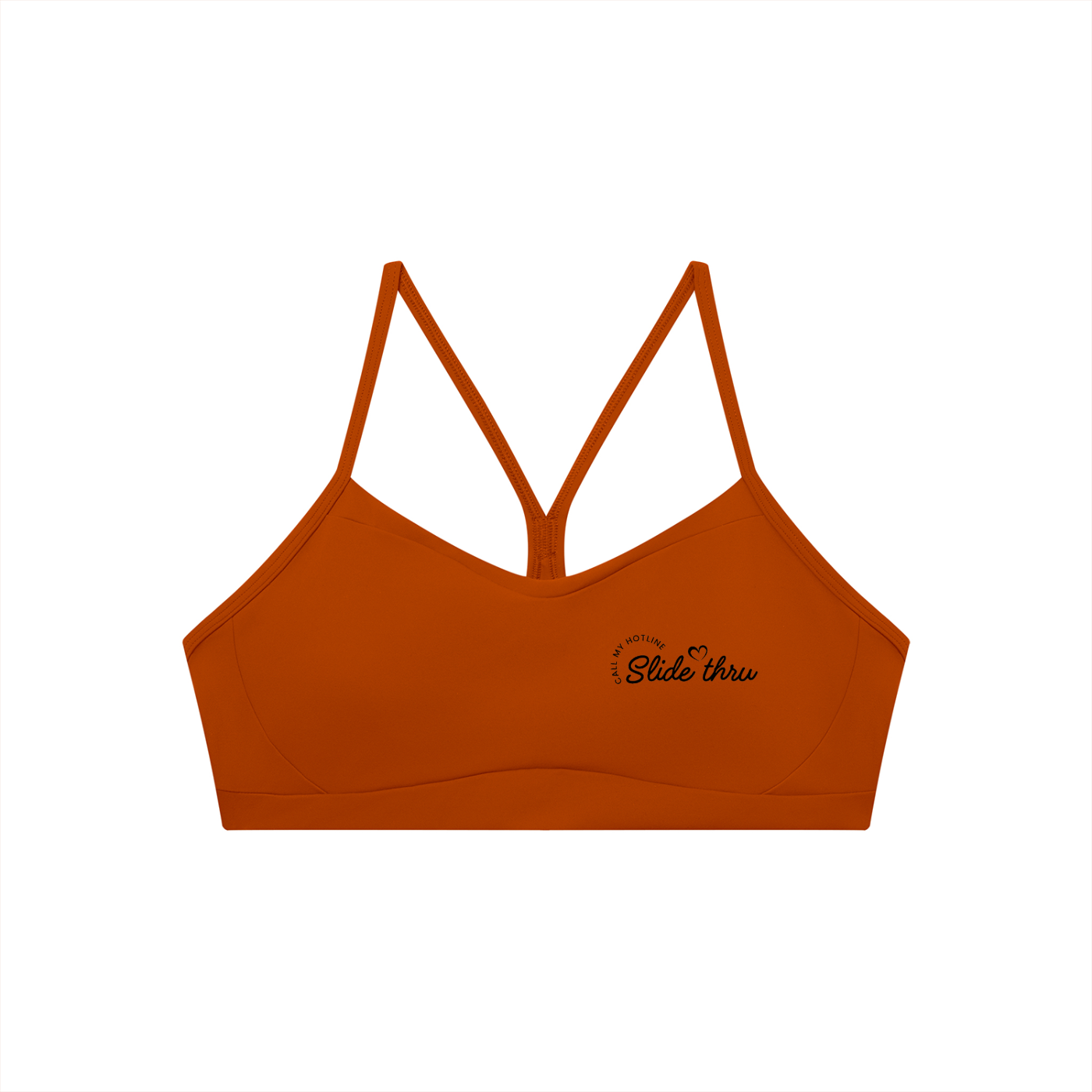 Women's Tight Cropped Sports Bra