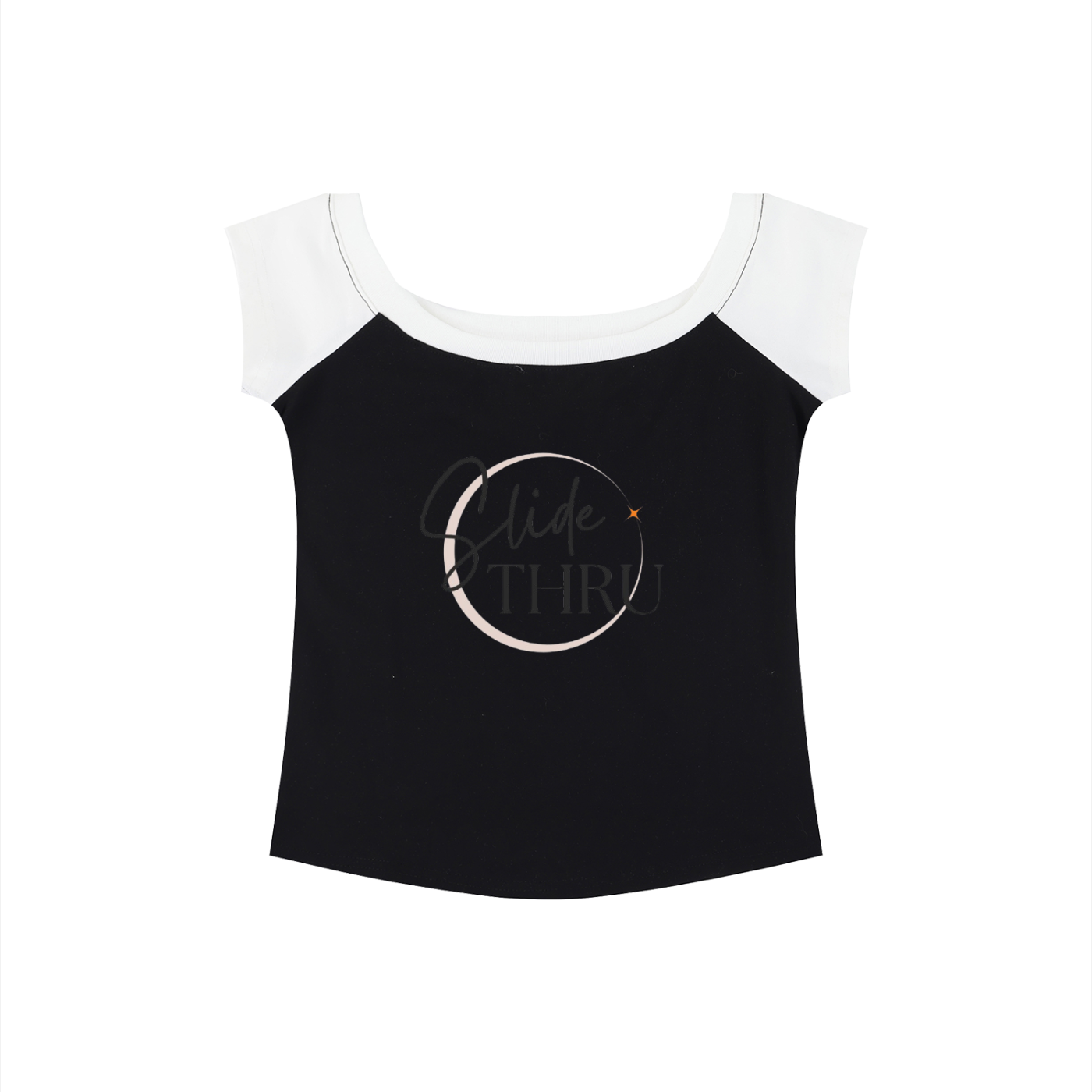 Women's Color Block Raglan Baby T-Shirt