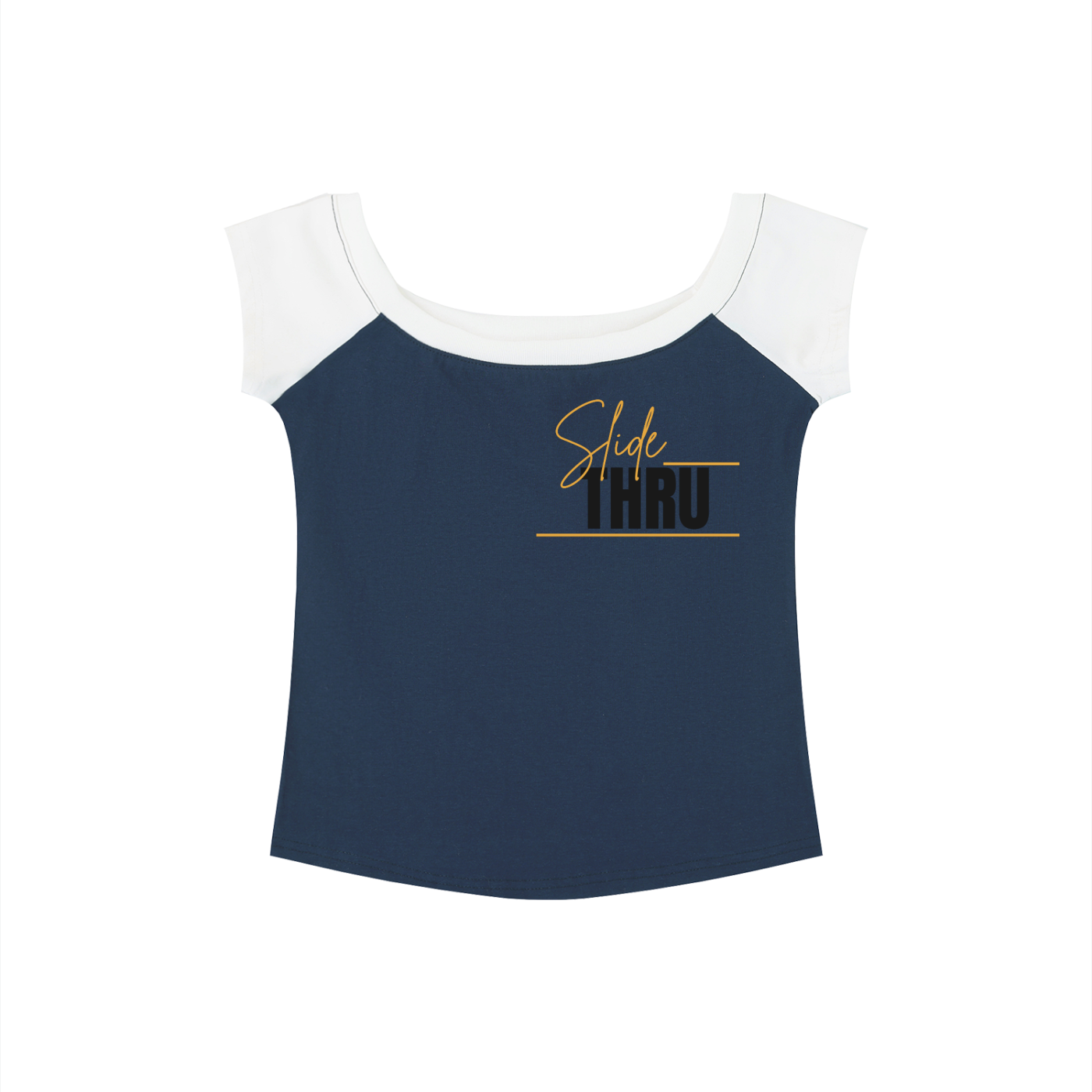 Women's Color Block Raglan Baby T-Shirt