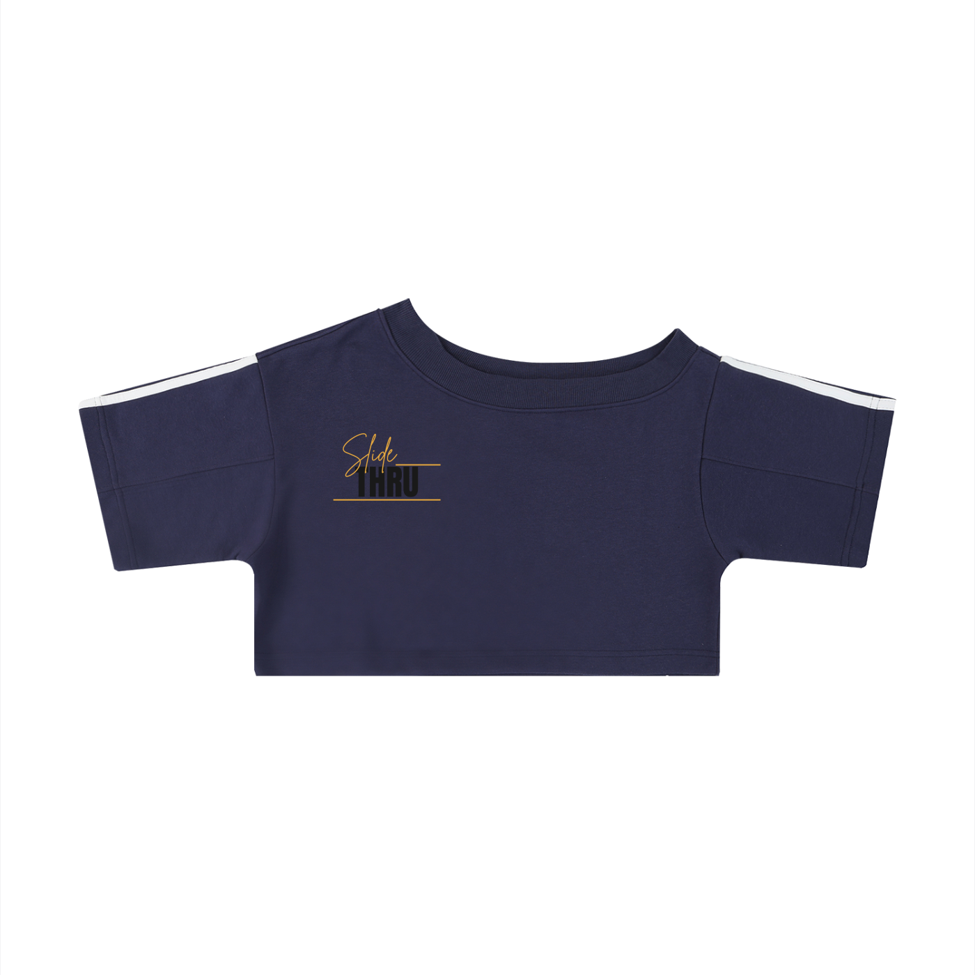 Women's Off-the-Shoulder Crop T-Shirt