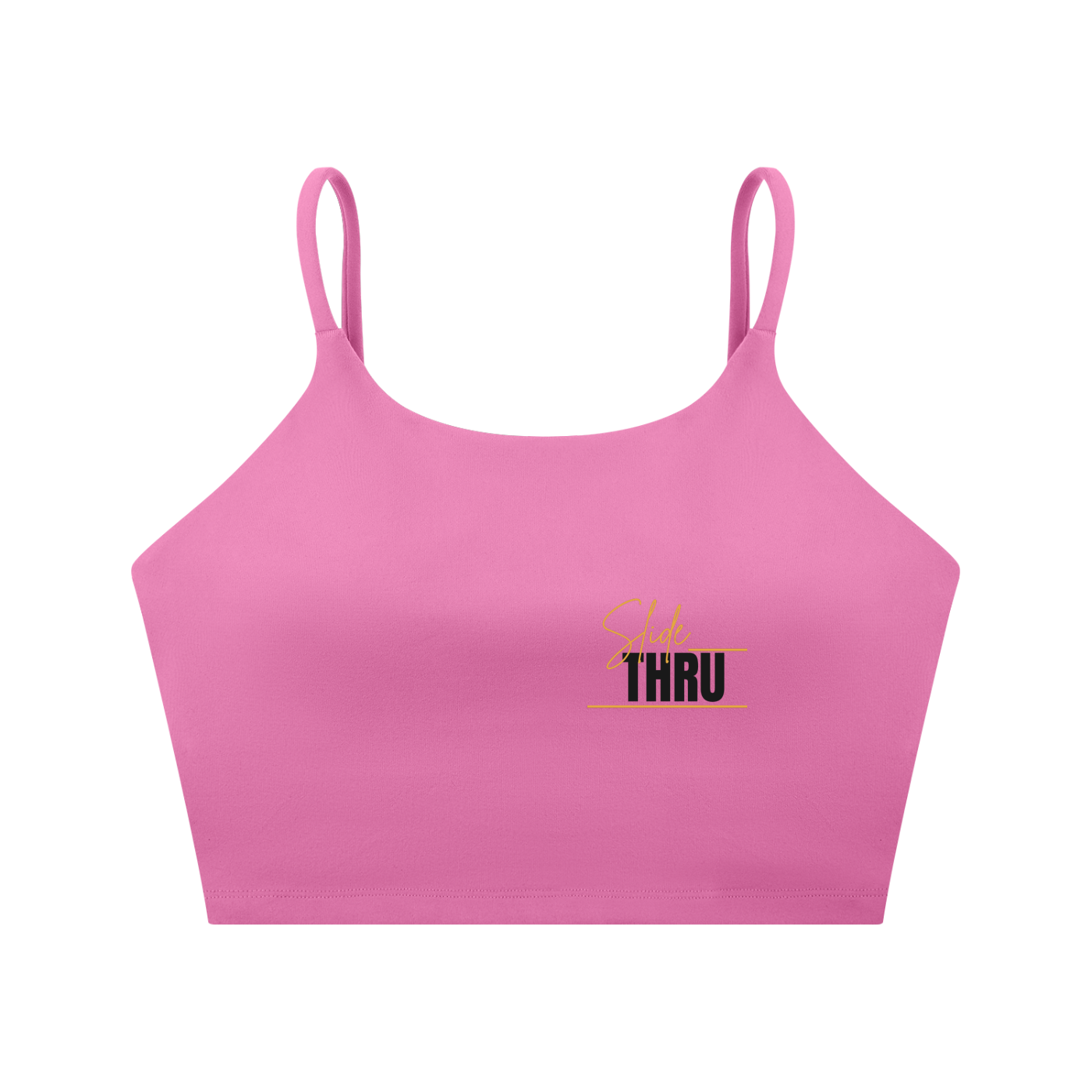 Spaghetti Strap Yoga Sports Bra