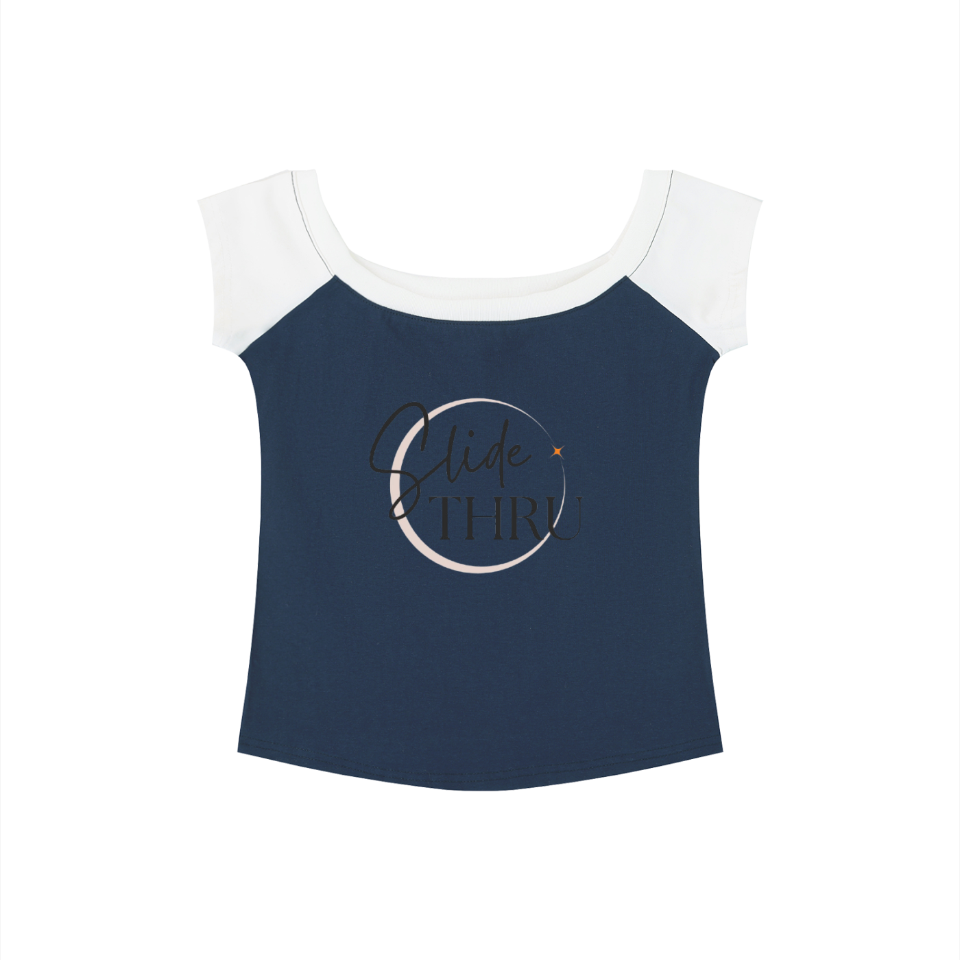 Women's Color Block Raglan Baby T-Shirt