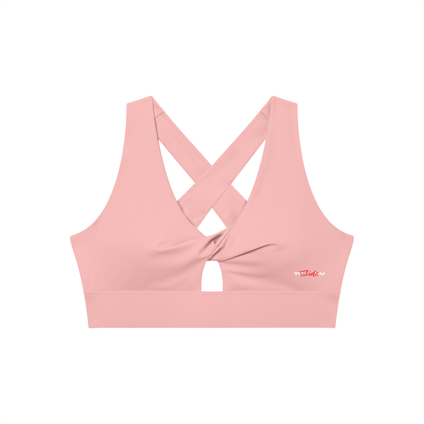 Women's Twist Front V-Neck Sports Bra