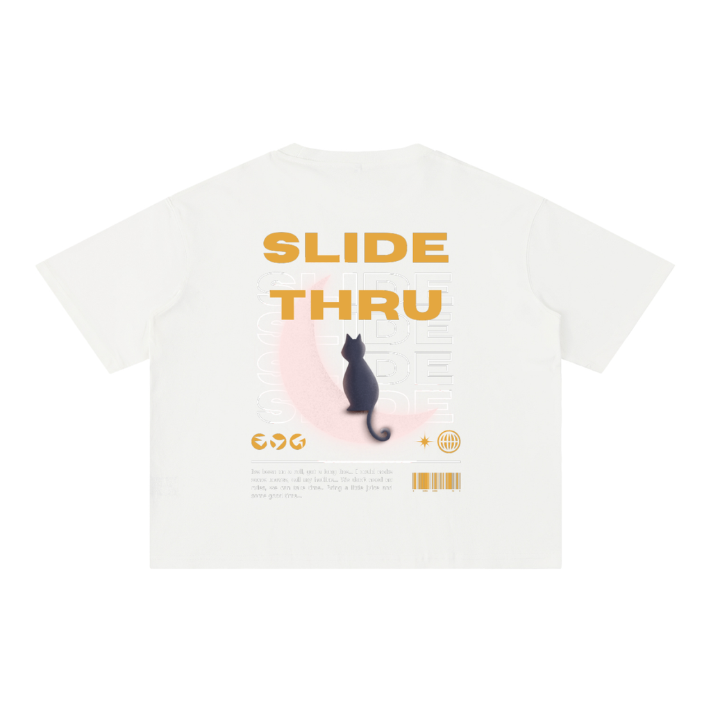 Mineral Wash Boxy Cotton T-Shirt