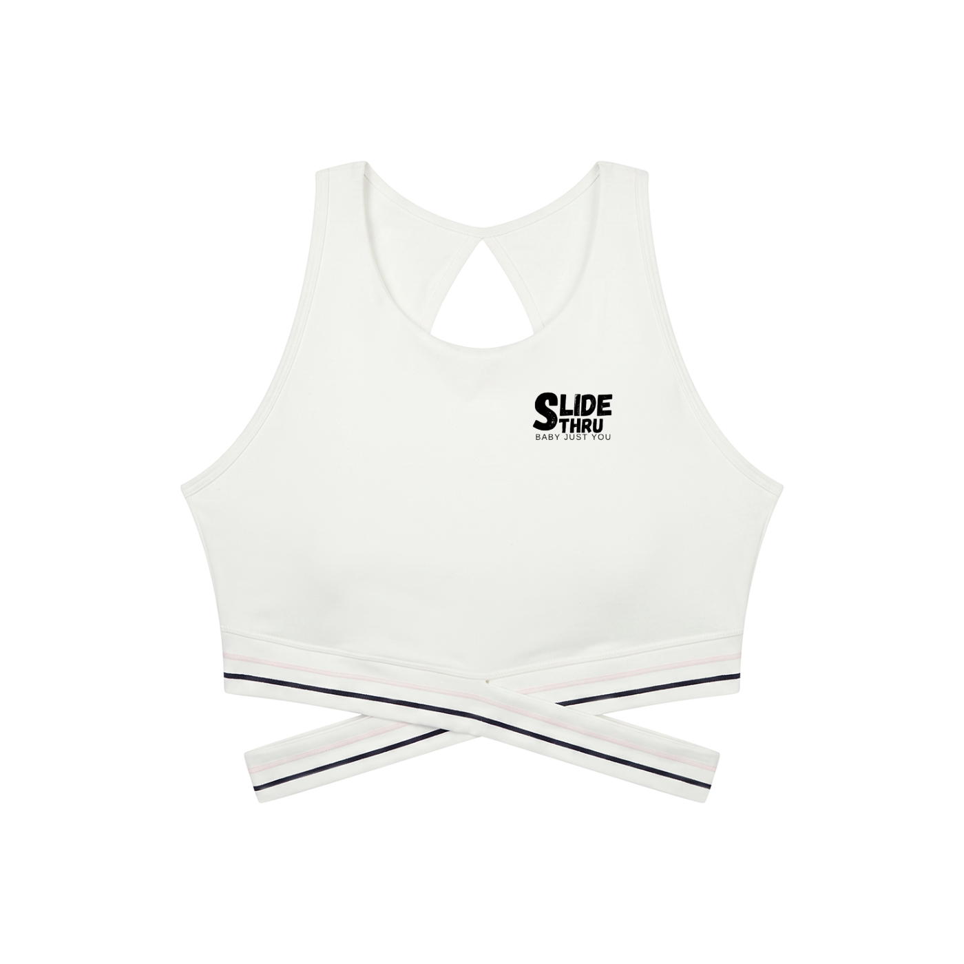 Women’s Criss-Cross Band Sports Bra