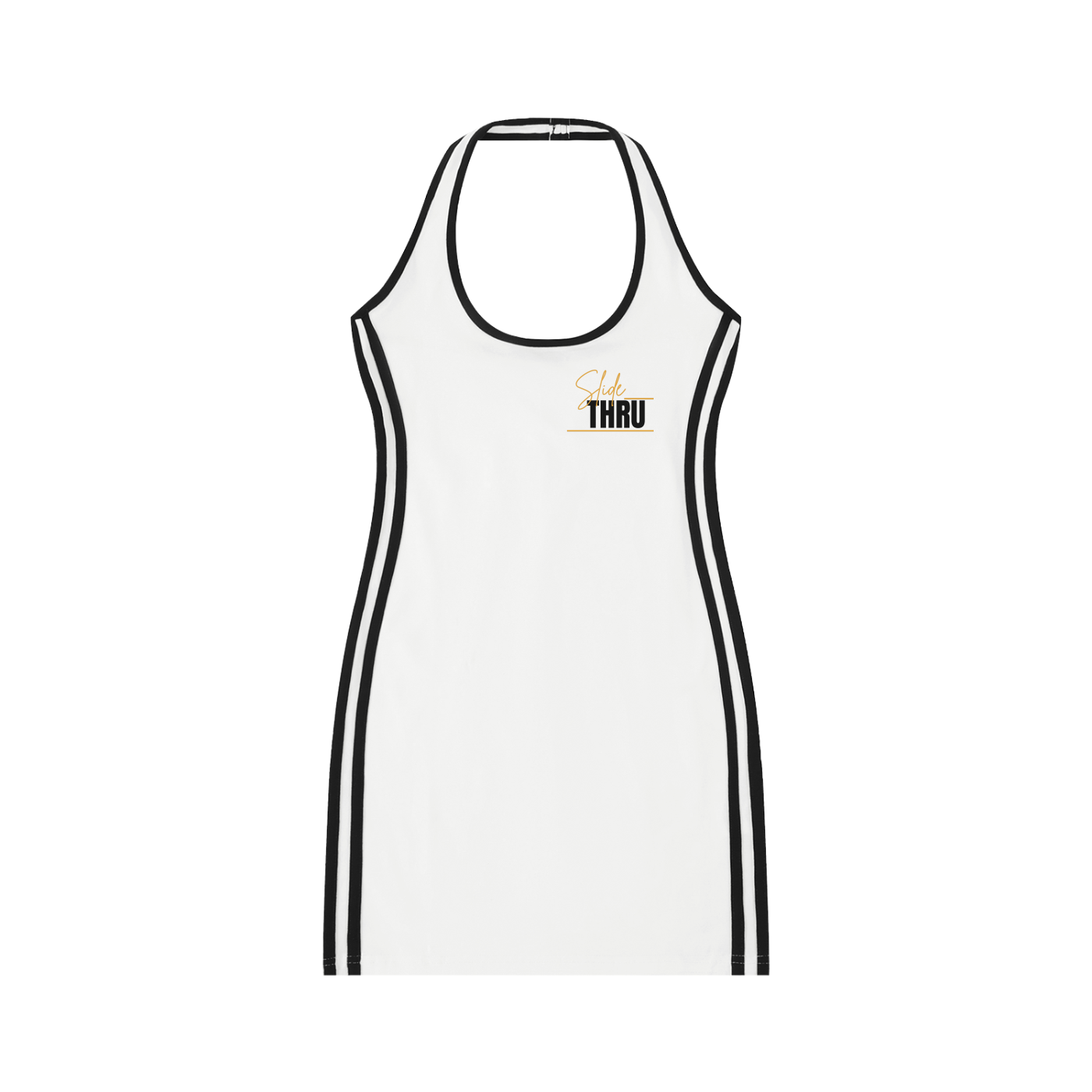 Women's Binding Tight Halter Dress