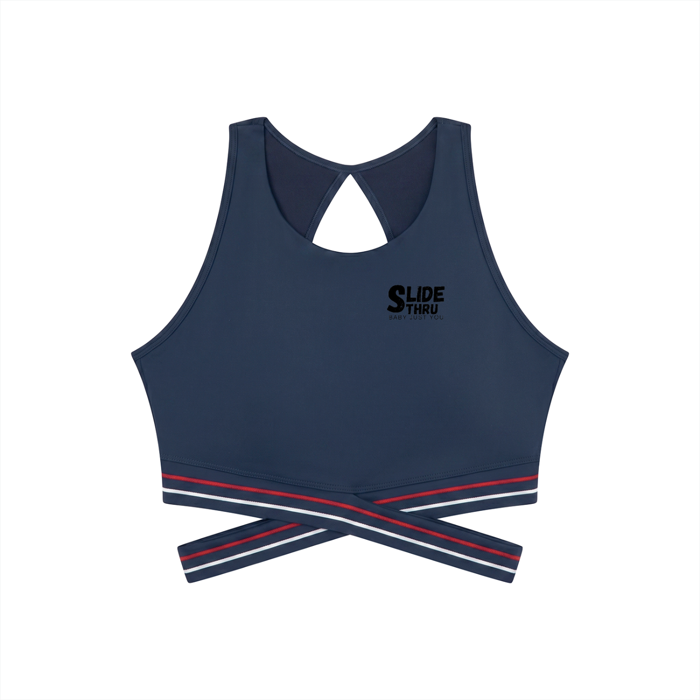 Women’s Criss-Cross Band Sports Bra