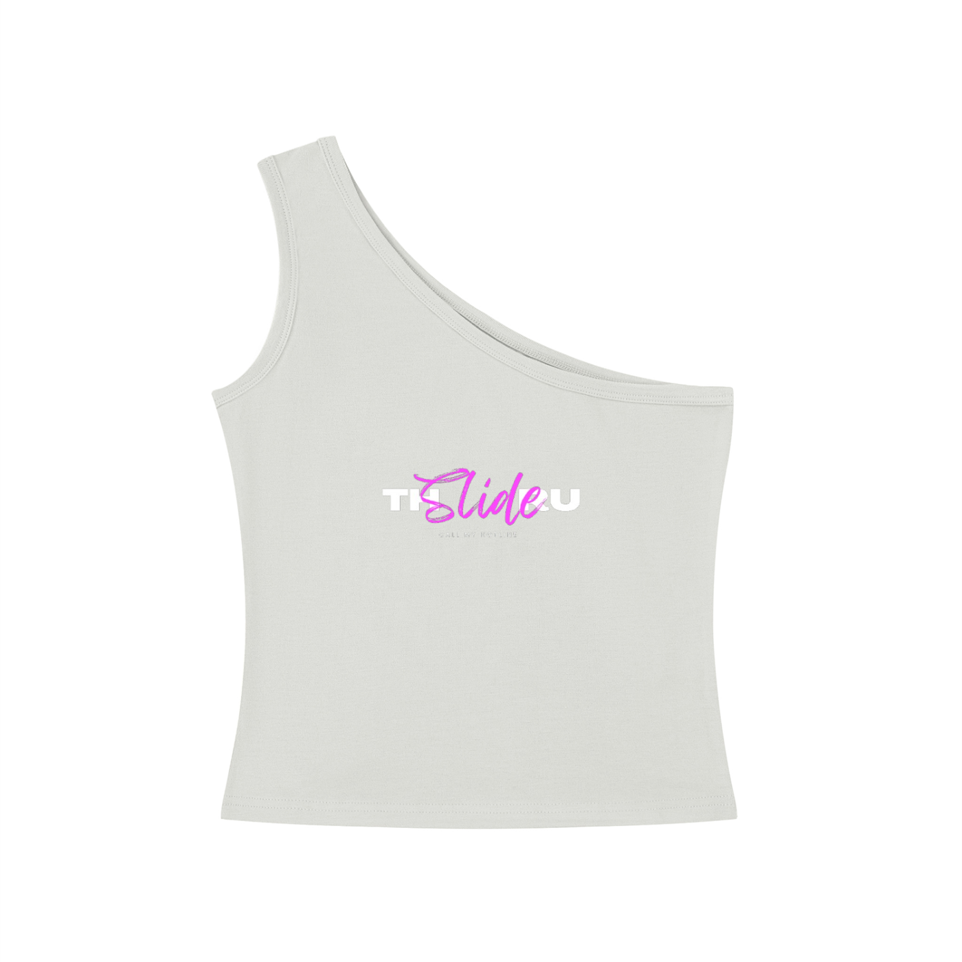 Women's One-Shoulder Crop T-Shirt